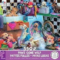 Paws devenus sauvages: jours de lavage sauvage (550 pc)