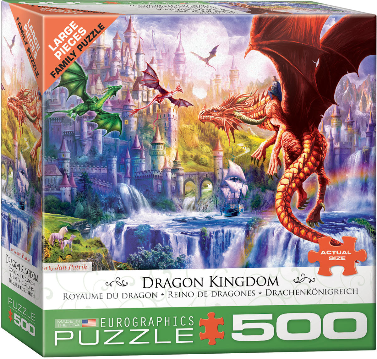 Dragon Kingdom, Jan Patrik Krasny (500XLpcs)
