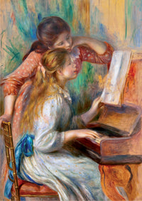 Filles au piano, Renoir
