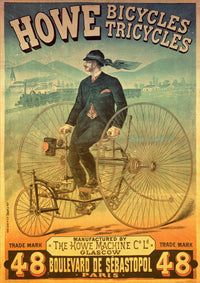 Howe Bicycles - Vintage Poster Puzzle