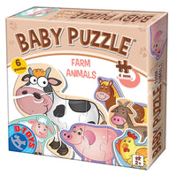 Puzzle de bébé - Animaux de la ferme