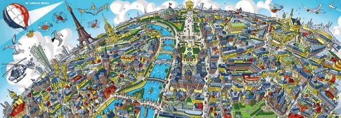 Paris, Panoramic