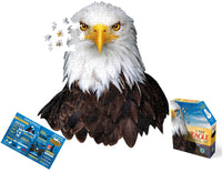 I AM EAGLE, Head-Shaped Jigsaw Puzzle