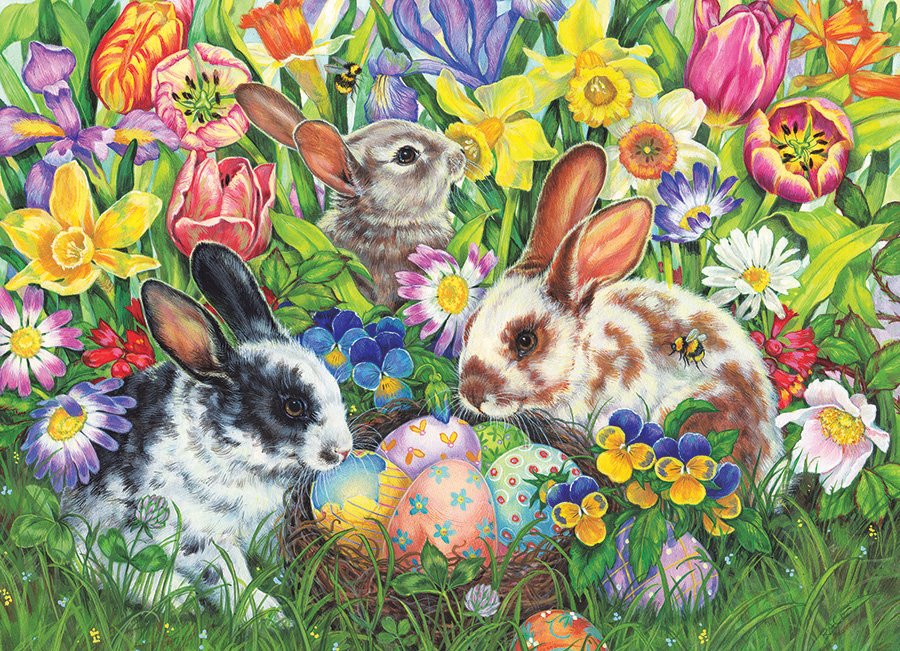 Easter Bunnies, Donna Race