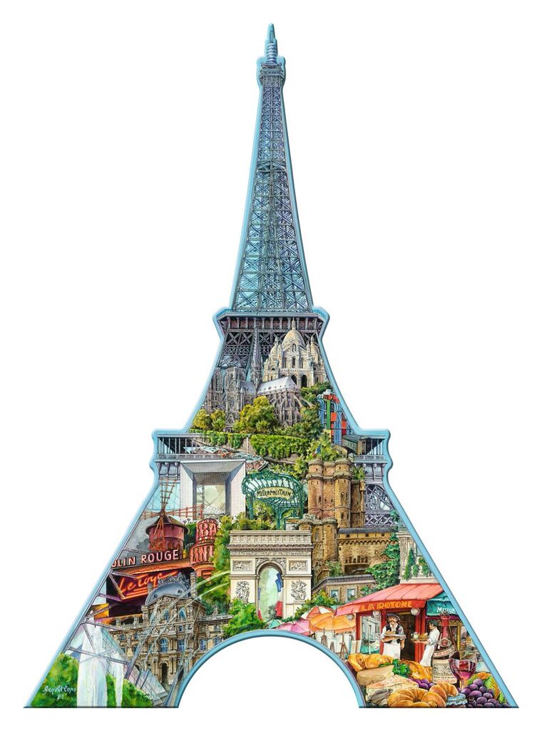 Ravensburger Eiffel Tower (Shaped)