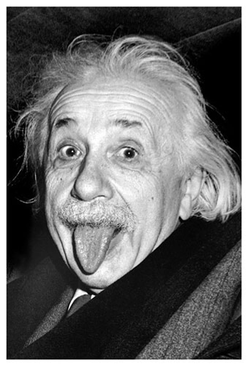 Albert Einstein - Tongue