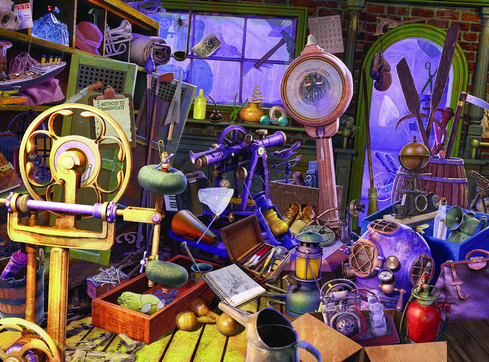 Equipment Room - Hidden Expedition