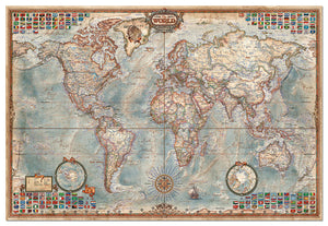 Carte politique du monde (4000pcs)