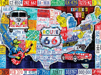 Collage Crazy - Explorez les États-Unis