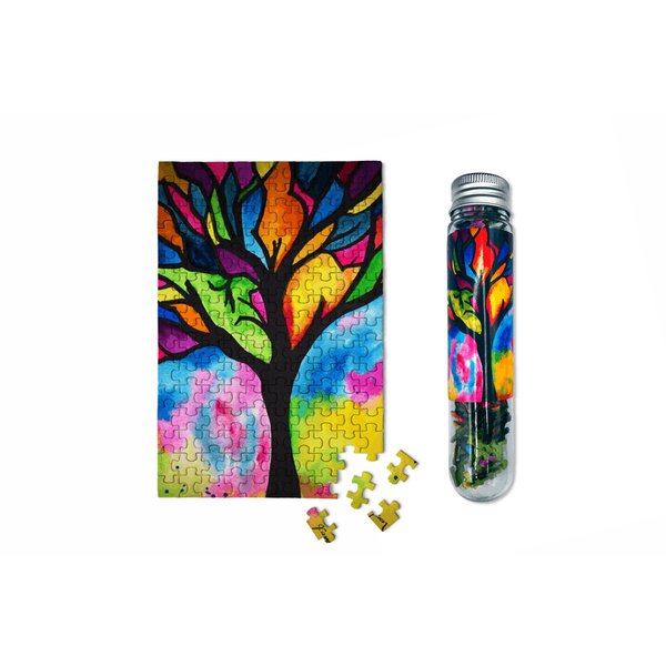 Stained Glass Tree - Mini Puzzle