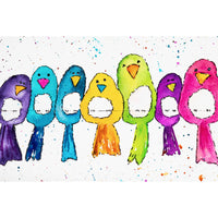 Plumes et peluches - mini puzzle