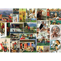 Collage en famille, Norman Rockwell - The Saturday Evening Post