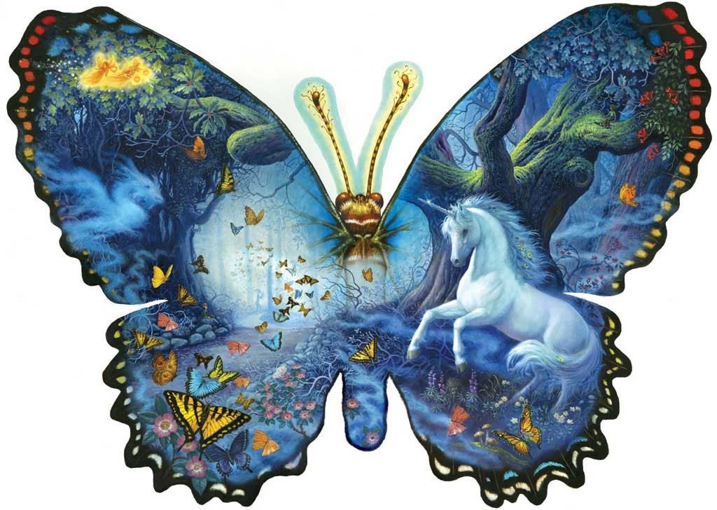 Fantasy Butterfly (Shaped)