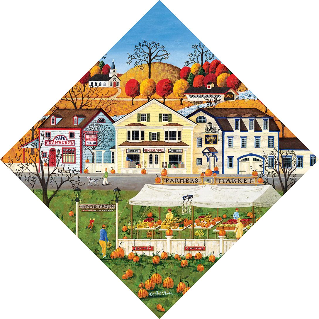 Farmer's Market, Art Poulin (Diamond Shaped)