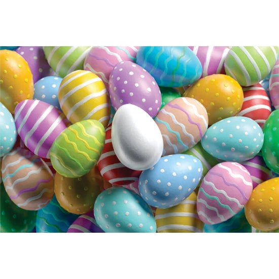 Easter - Colored Eggs - Mini Puzzle