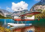 Floatplane on Mountain Lake