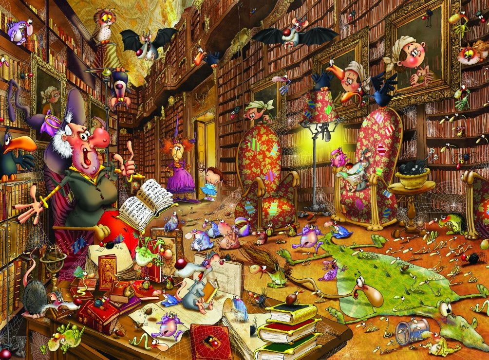 Grafika Francois Ruyer - Witch Jigsaw Puzzle