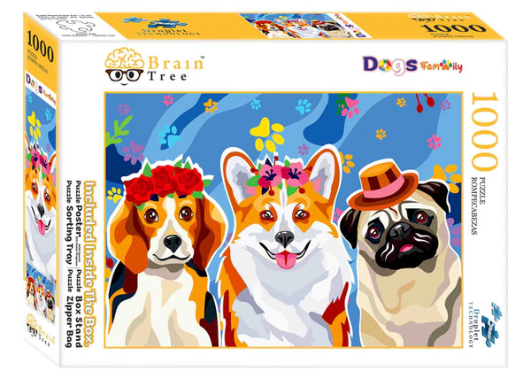 PFG Dog Family PUZZLES FOR GOOD