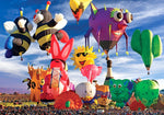 Funky Shapes Hot Air Balloons au Albuquerque Festival