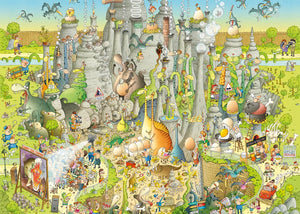 Funky Zoo: Jurassic Habitat, Marino Degano (1000pcs)