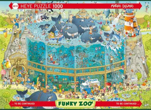 Funky Zoo: Ocean Habitat, Marino Degano (1000pcs)