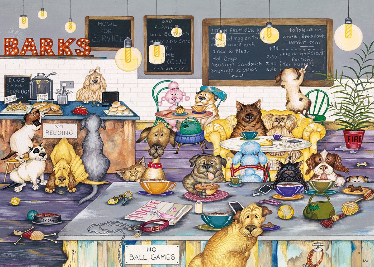 Barks Cafe, Linda Jane Smith
