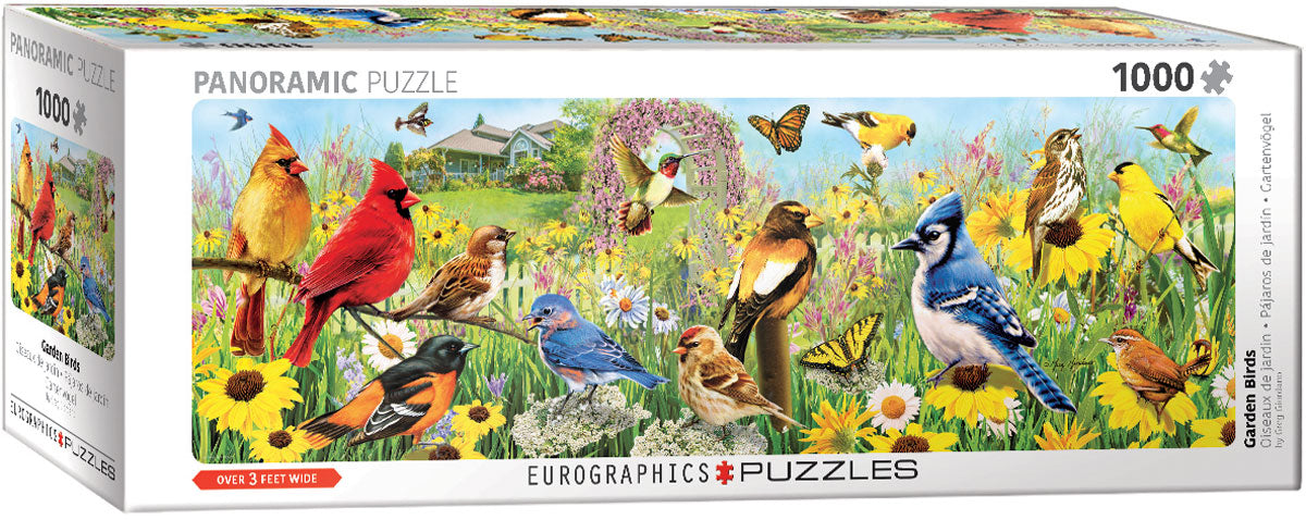 Garden Birds, Greg Giordano (Panoramic)