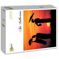 Geisha au coucher du soleil (1000pcs)