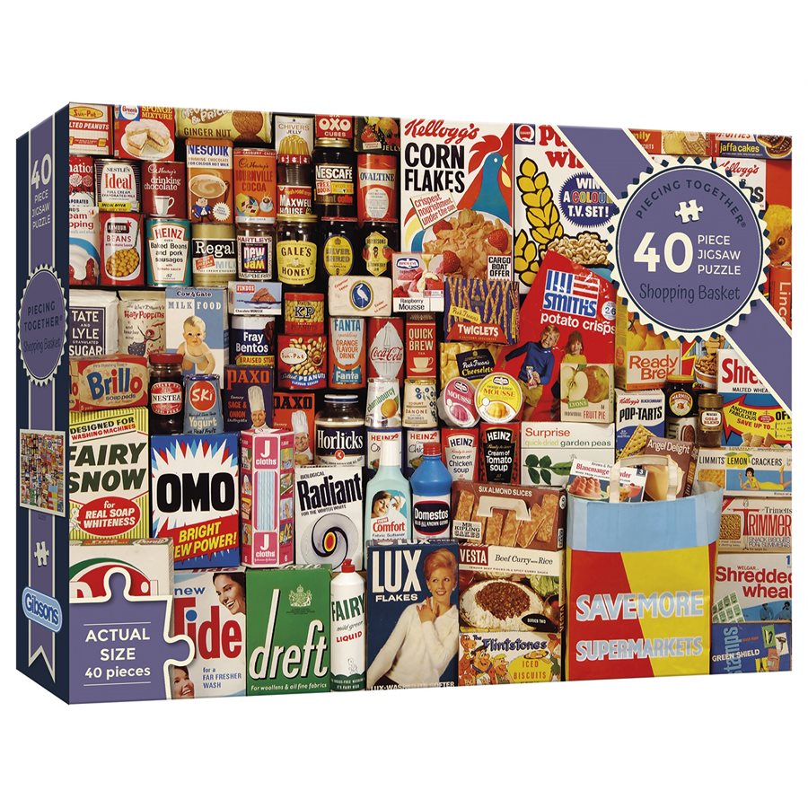 Shopping Basket, 40pc