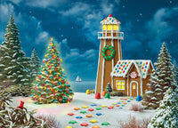 Phare de pain d'épice, Alan Giana (paillettes)