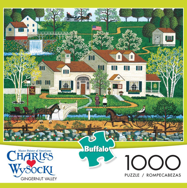 Buy Gingernut valley, charles wysocki Puzzle | Jigsaw Jungle