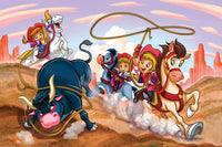 Girl Power! Cow-girls