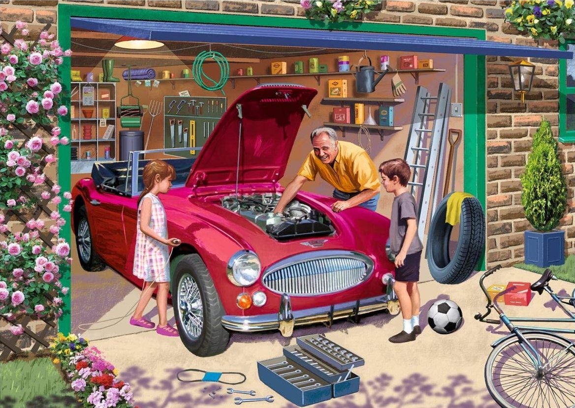 Granddad's Garage, Vic McLindon (500pcs)