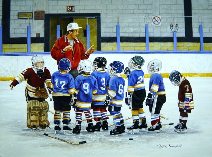Hockey Talk, Patricia Bourque