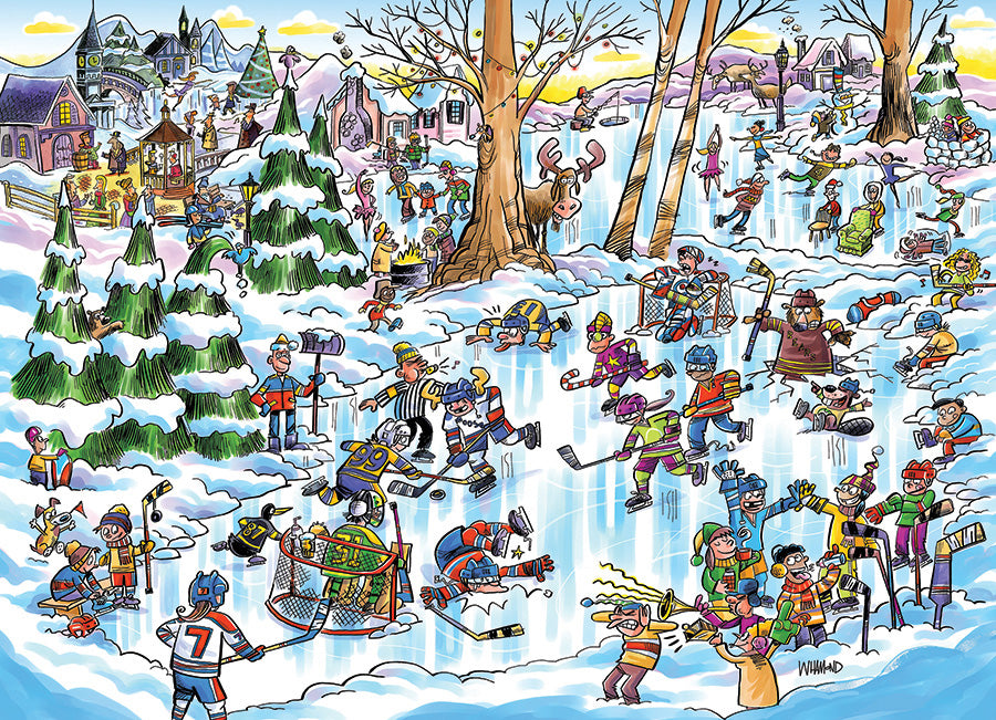 DoodleTown: Hockey Town, Dave Whamond (1000pcs)
