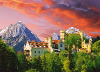 Le château de Hohenschwangau, Bavière