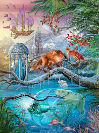 Shangri-la Winter, Ciro Marchetti (puzzle holographique)