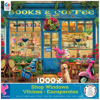 Shop Windows: Books and Coffee (1000pcs)