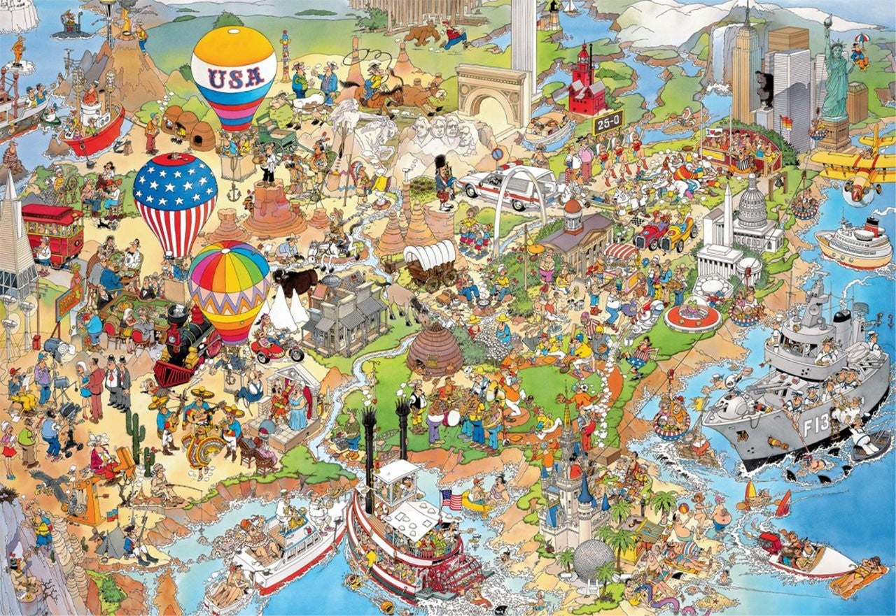 USA (5k), Jan van Haasteren