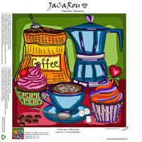 Pause-crése / pause-café, peinture de diamant