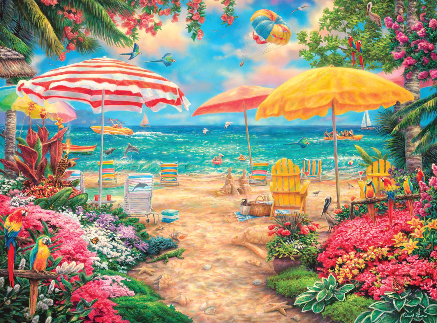 Perfect Day At The Beach, Chuck Pinson
