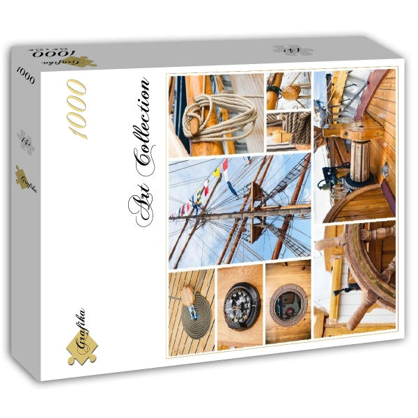 Collage - Old Sailboat (1000pcs)