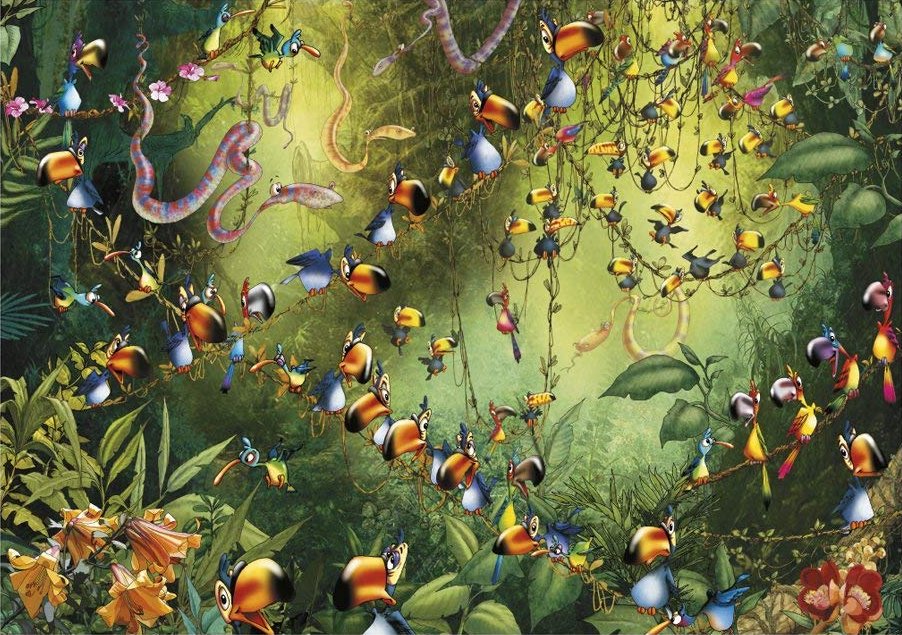 Jungle Birds, Francois Ruyer