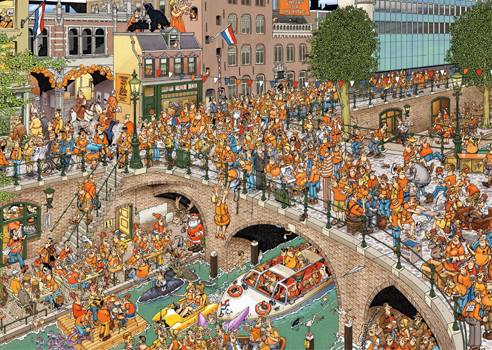 King's Day, Jan van Haasteren