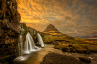 Kirkjufellsfoss Waterfall, Islande