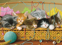 Chatons dans un panier (puzzle)