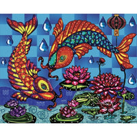 Poissons Koi/ Koi Fishes, Diamond Painting