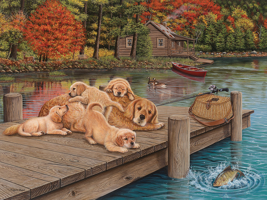 Journée paresseuse sur le quai, Barbara Higgins Bond