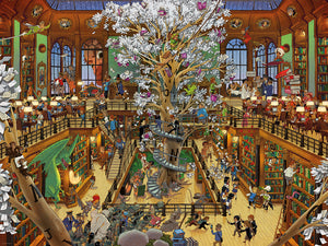 Library, Uli Oesterle (Triangular Box) (1500pcs)