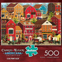 PFG Americana Collection - Lilac Point Glen, Charles Wysocki (500pcs) (utilisation / utilisée - puzzles pour de bon)